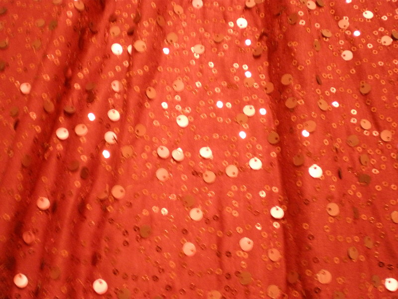 6.Red Jazz Sequins